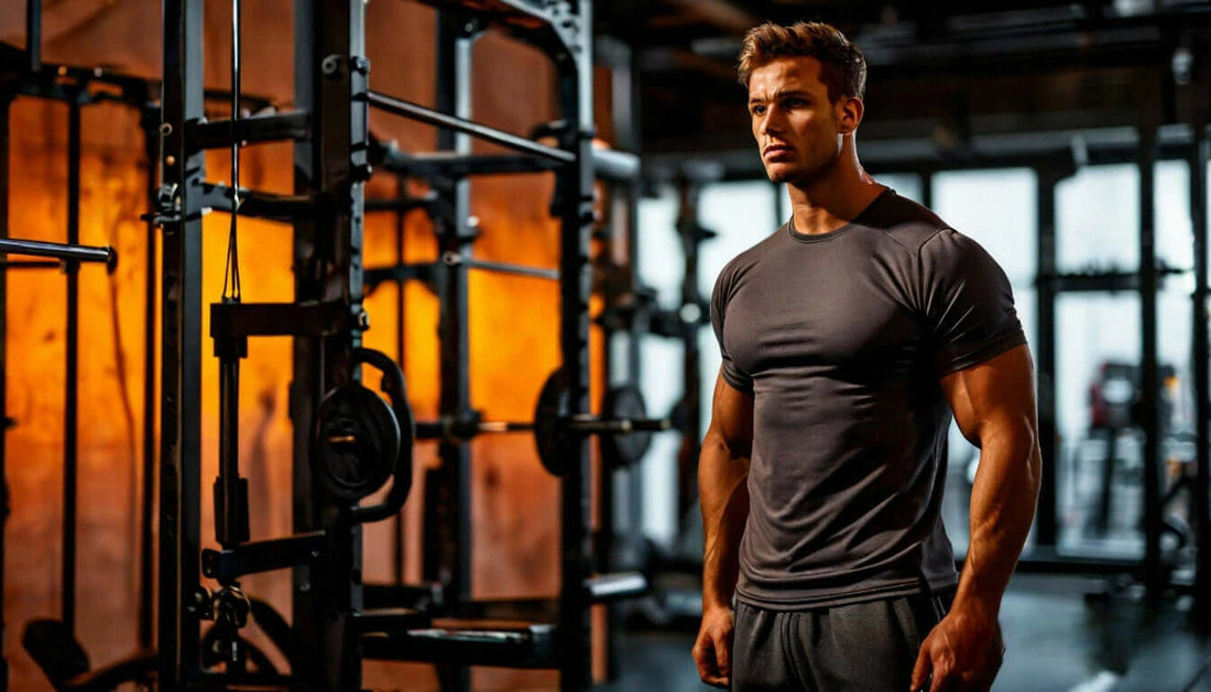 Muscular bodybuilder