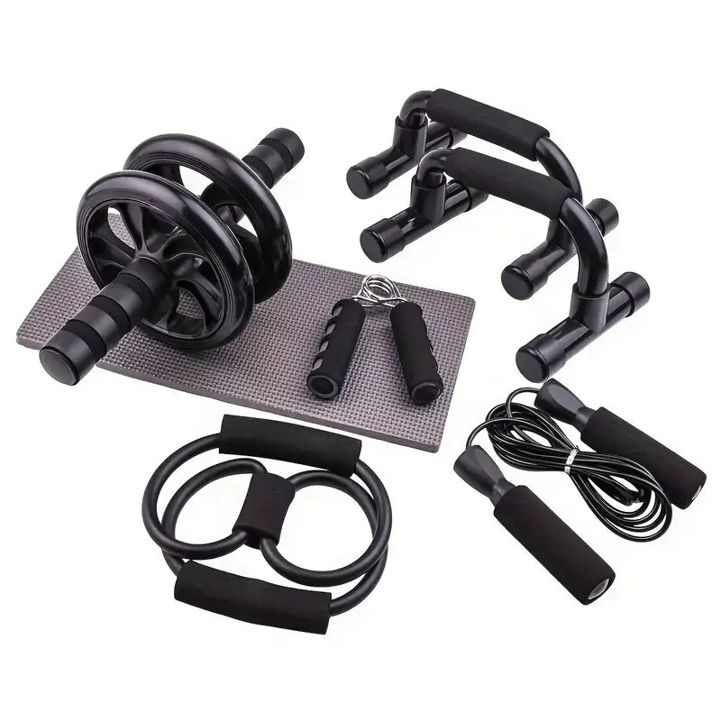 RNTV Trainer Wheel Kit Bodybuilding - Complete Home Workout Set for Strength Training - rntvbrnd